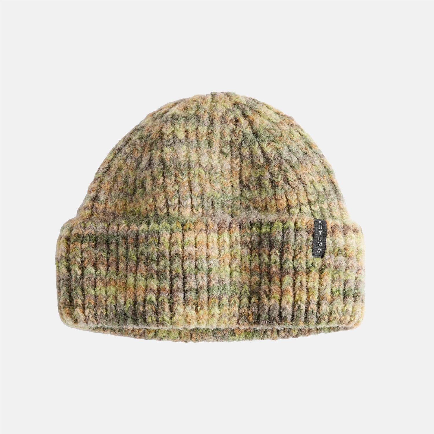 Autumn Marble Knit Beanie - Green Grün Bild 1