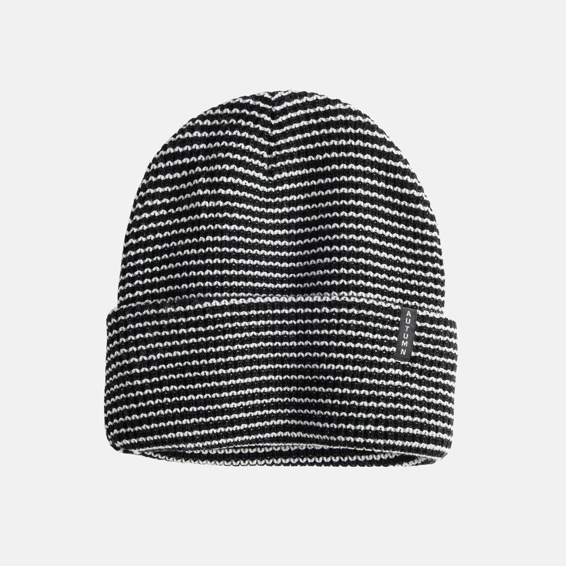 Autumn Multi Stripe Beanie - Black Schwarz Bild 1