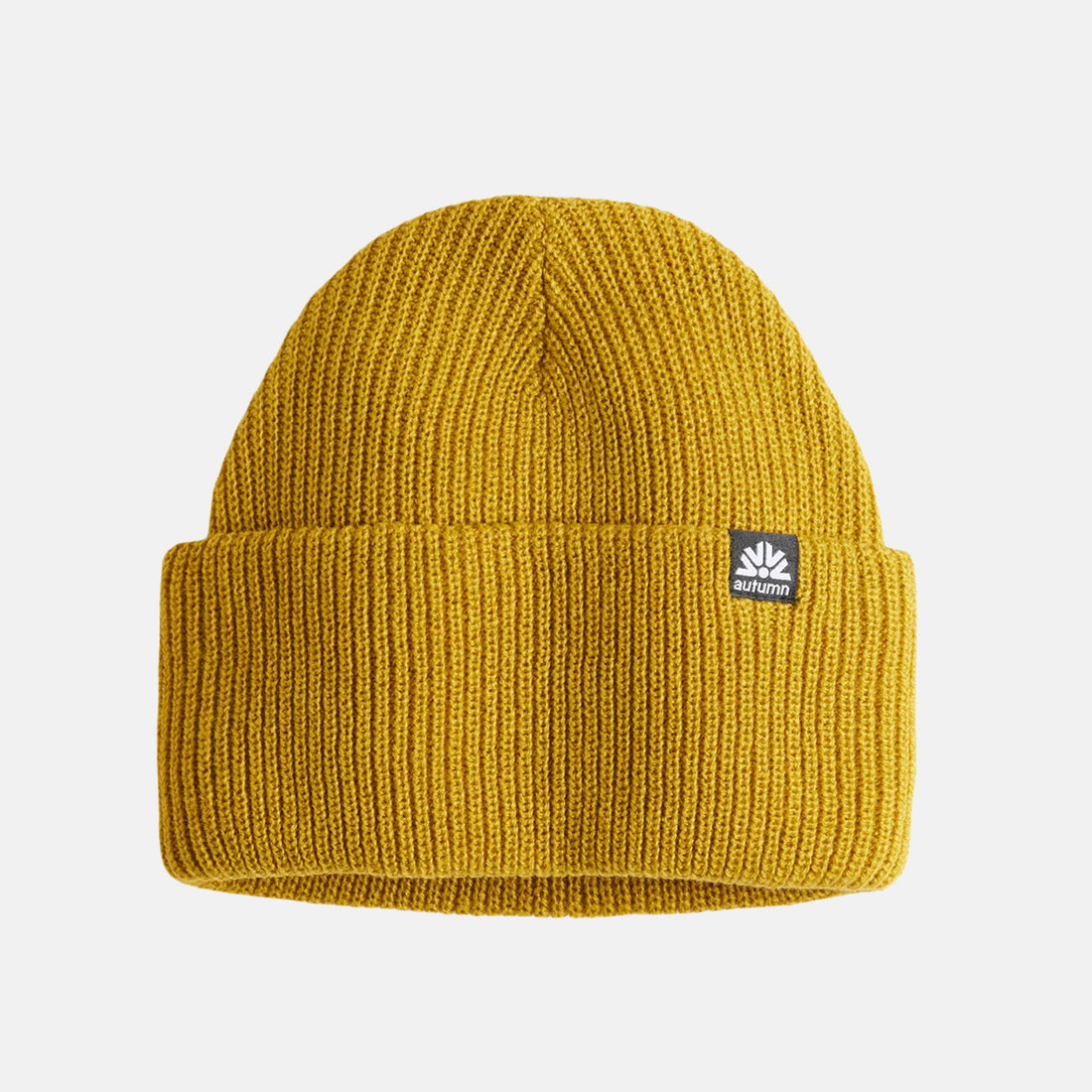 Autumn Simple Solid Beanie - Olive Ochre Oliv Bild 1