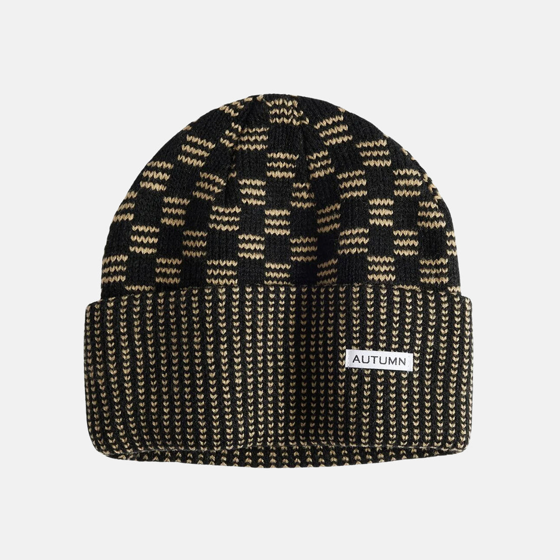 Autumn Squared Beanie - Black Schwarz Bild 1