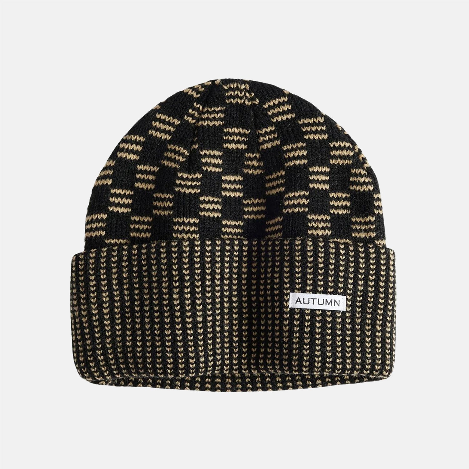 Autumn Squared Beanie - Black Schwarz Bild 1