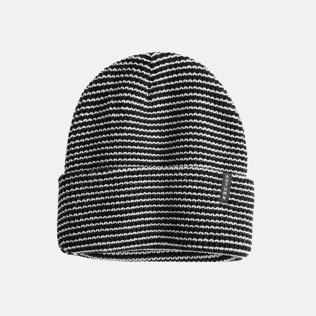 Autumn Stripe Beanie - Black Schwarz Bild 1