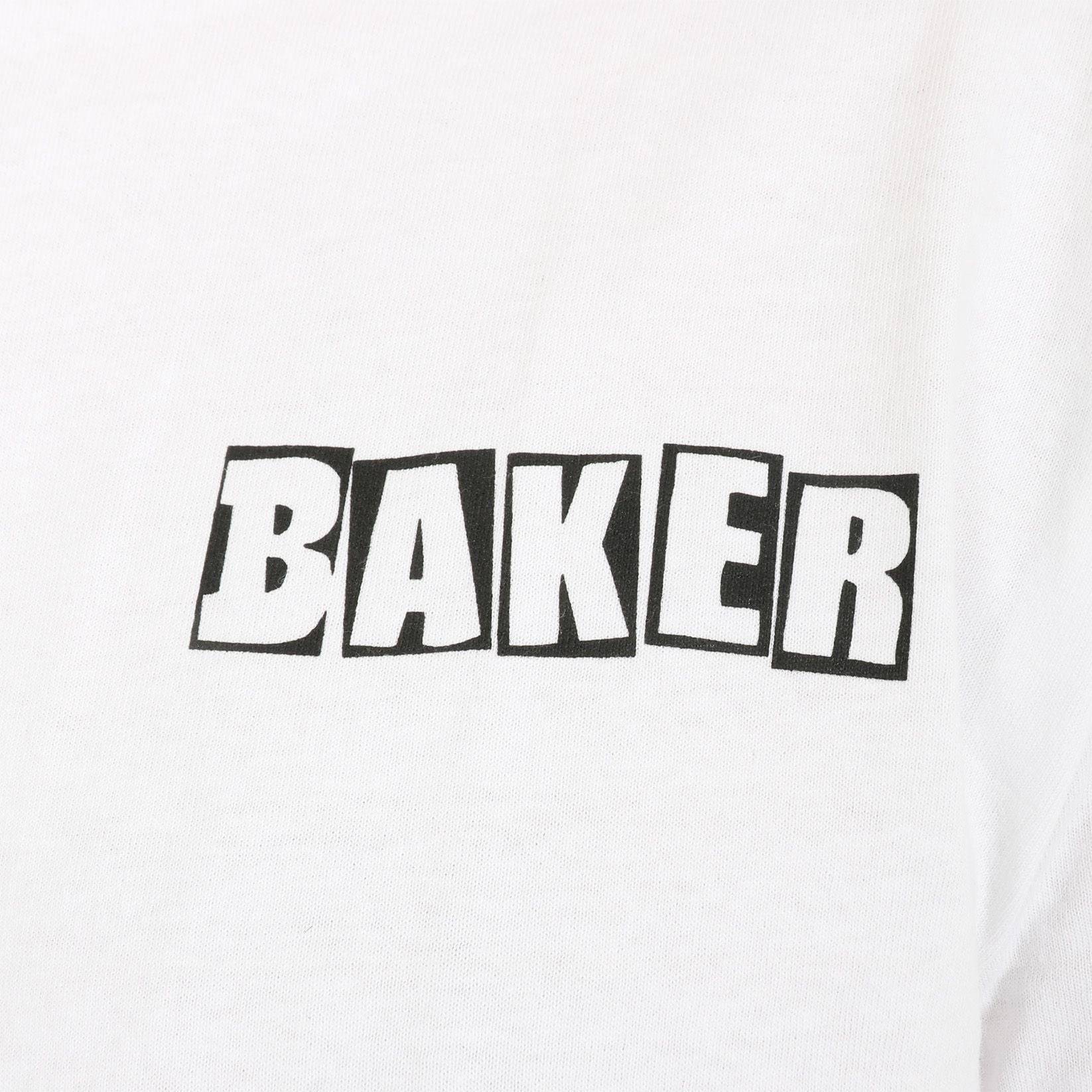 Baker / Deathwish Uno T-Shirt - White - Blowout Skateshop