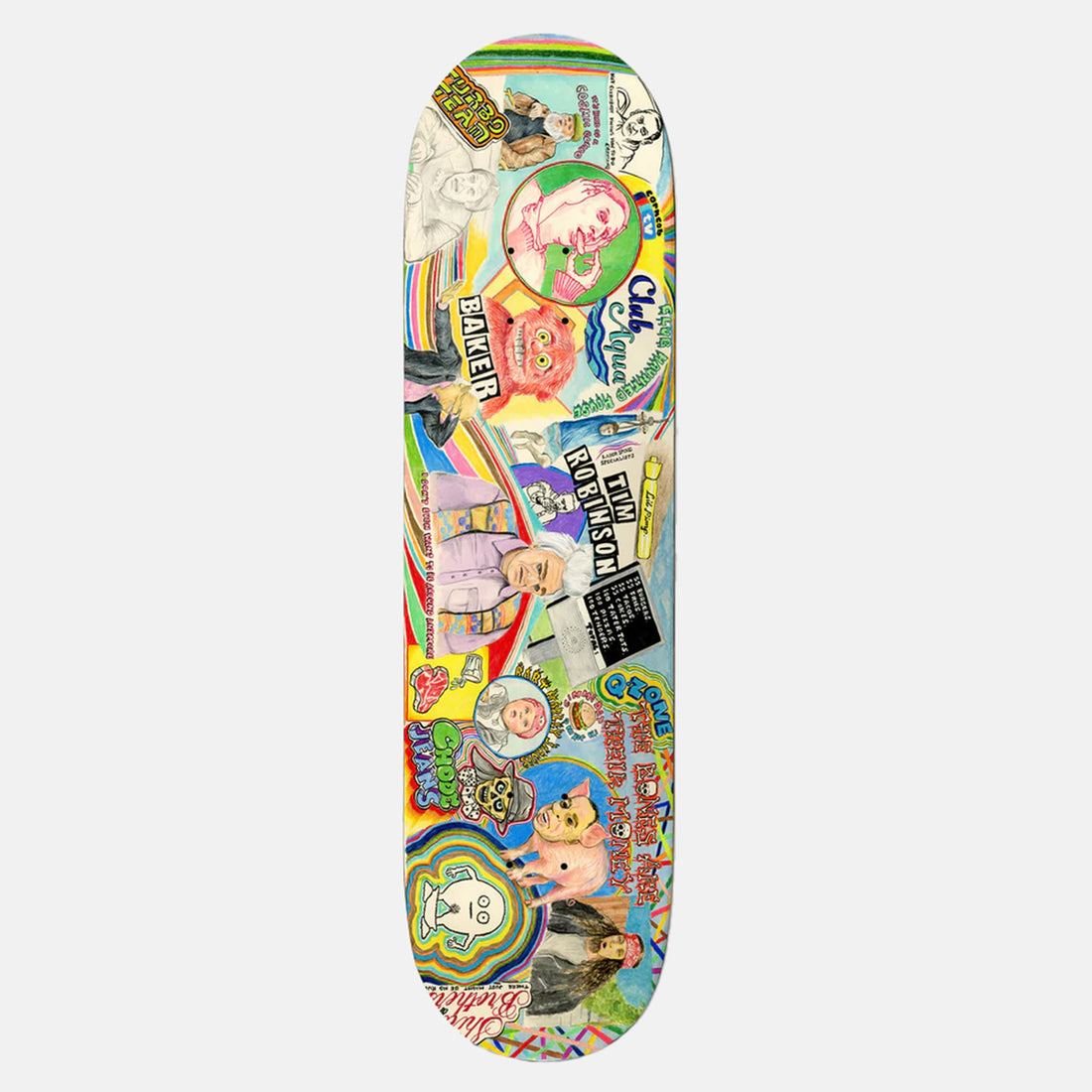 Baker Andrew Reynolds Cosmic Gumbo 8.5&quot; Deck Mehrfarbig Bild 1