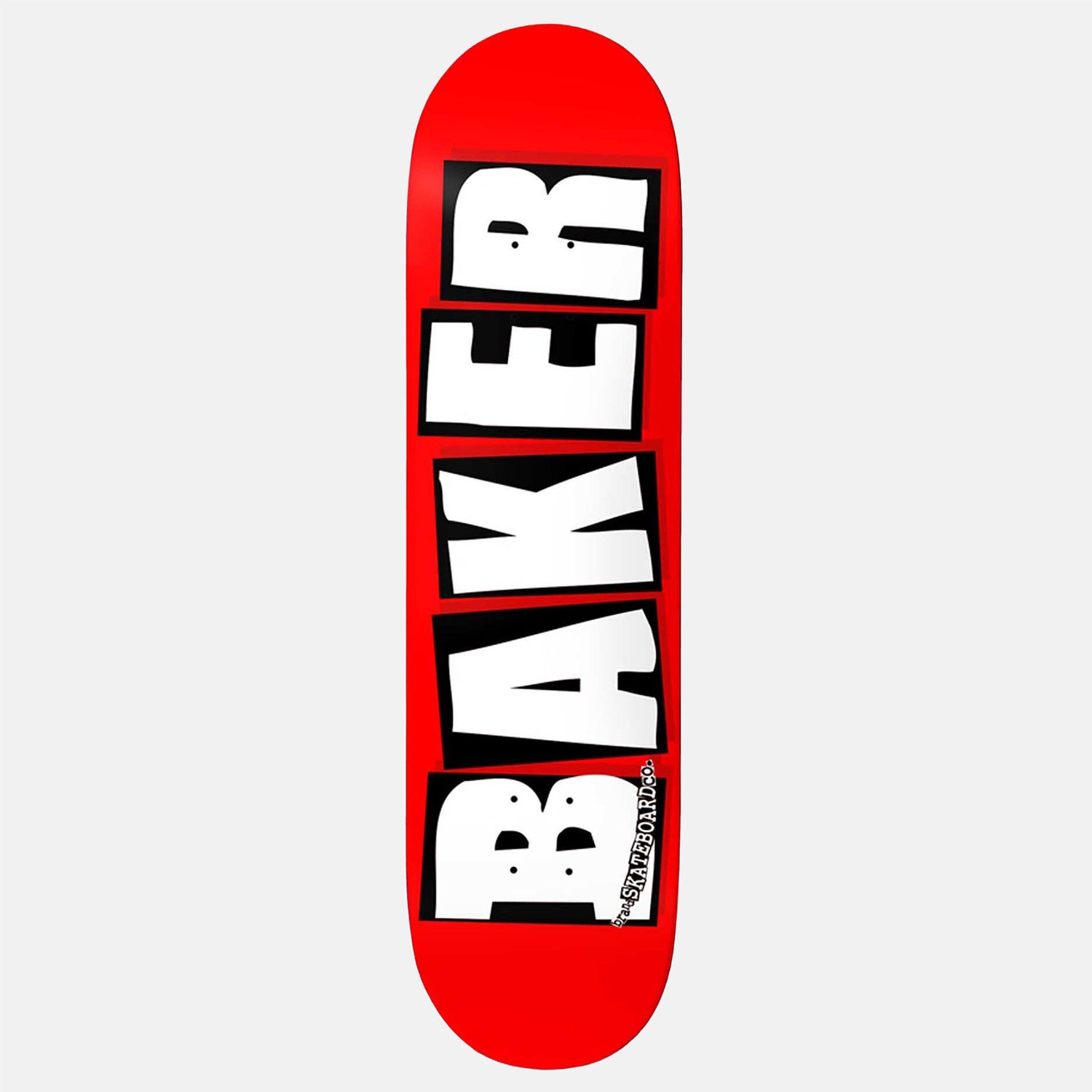 Baker Brand Logo White 8.0" Deck Mehrfarbig Bild 1