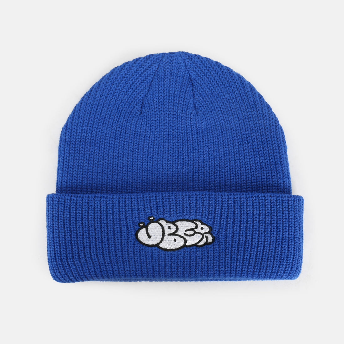 Über Throw Up Beanie - Sapphire Blue Blau Bild 1
