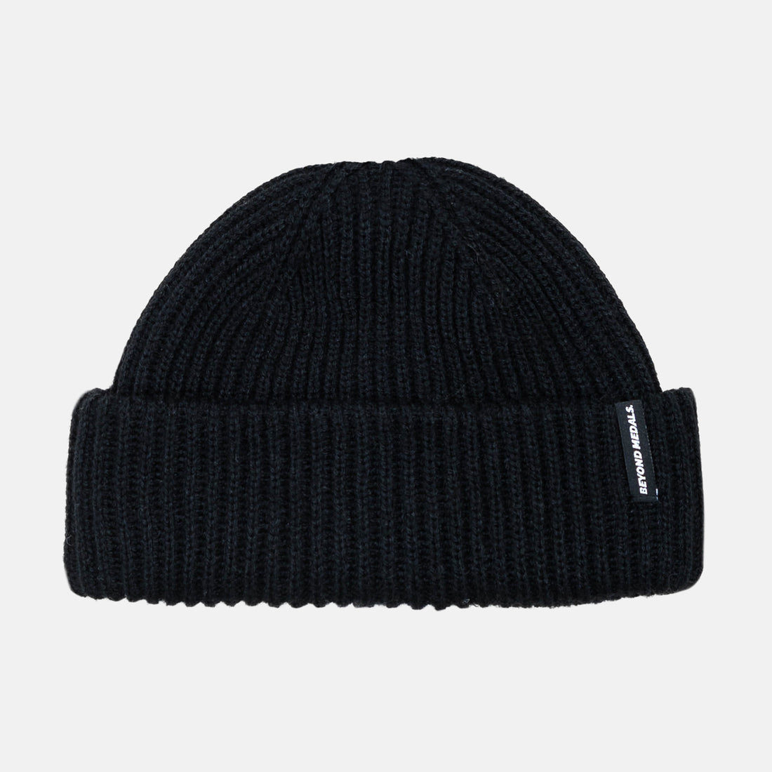 Beyond Medals Short Beanie - Black Schwarz Bild 1