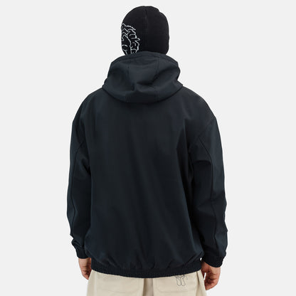 Beyond Medals Softshell Hoodie - Black Schwarz Bild 2