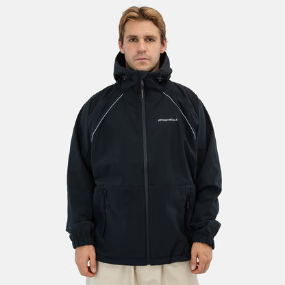 Beyond Medals Softshell Jacke - Black Schwarz Bild 1