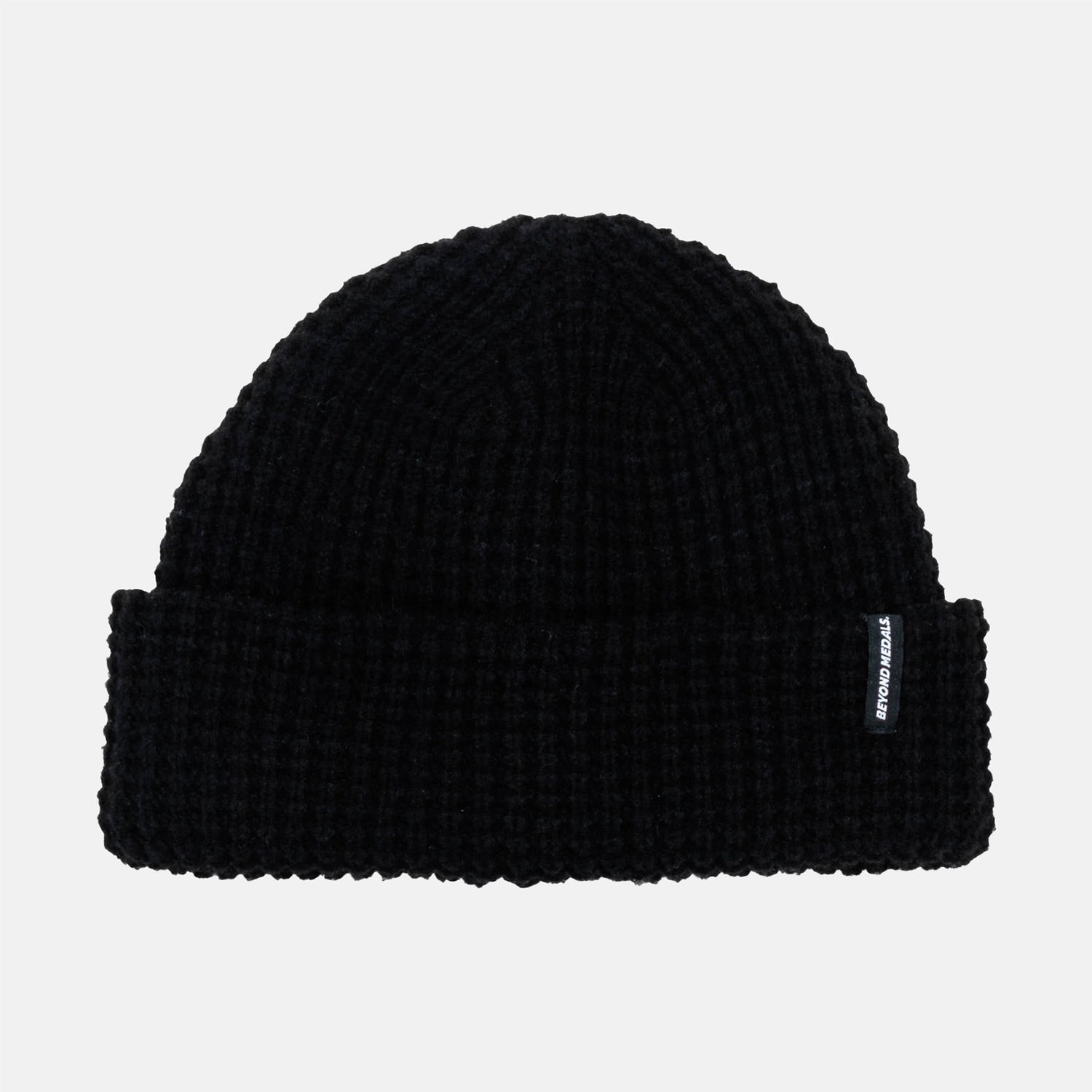 Beyond Medals Waffle Beanie - Black Schwarz Bild 1