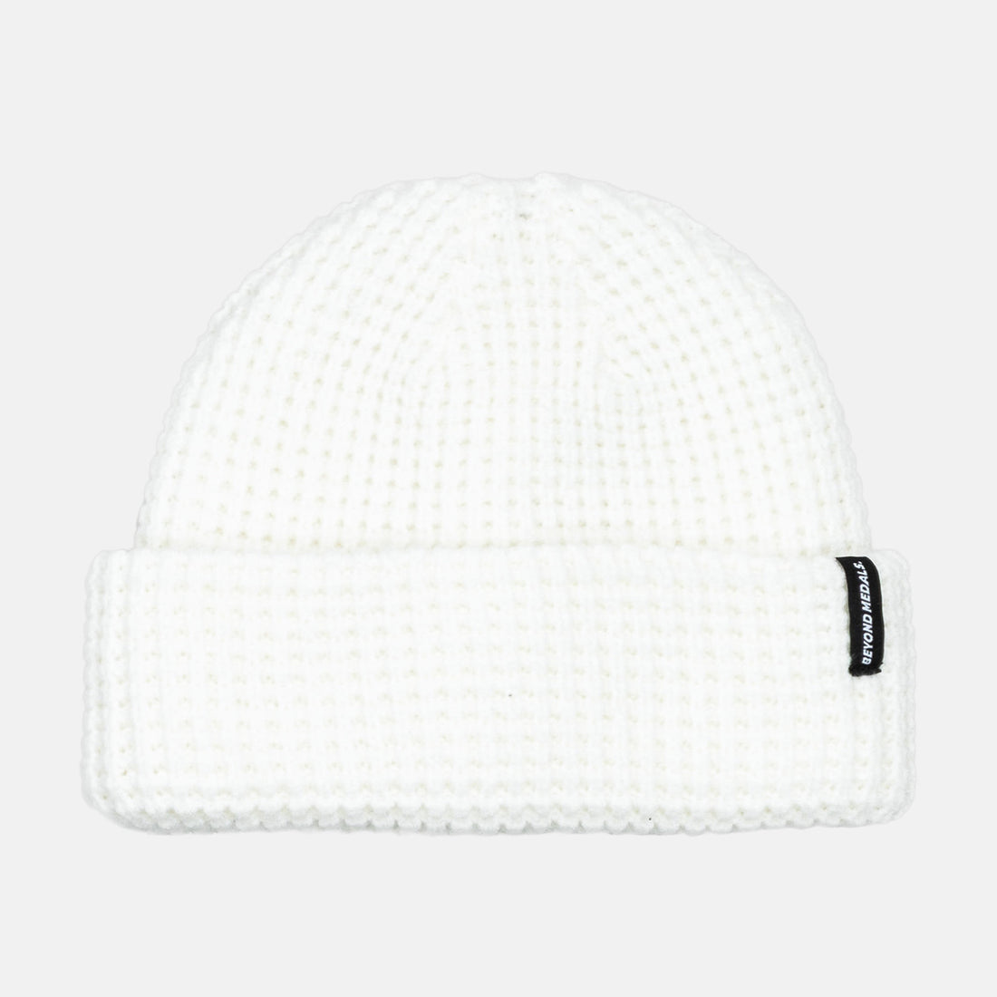 Beyond Medals Waffle Beanie - White Weiß Bild 1