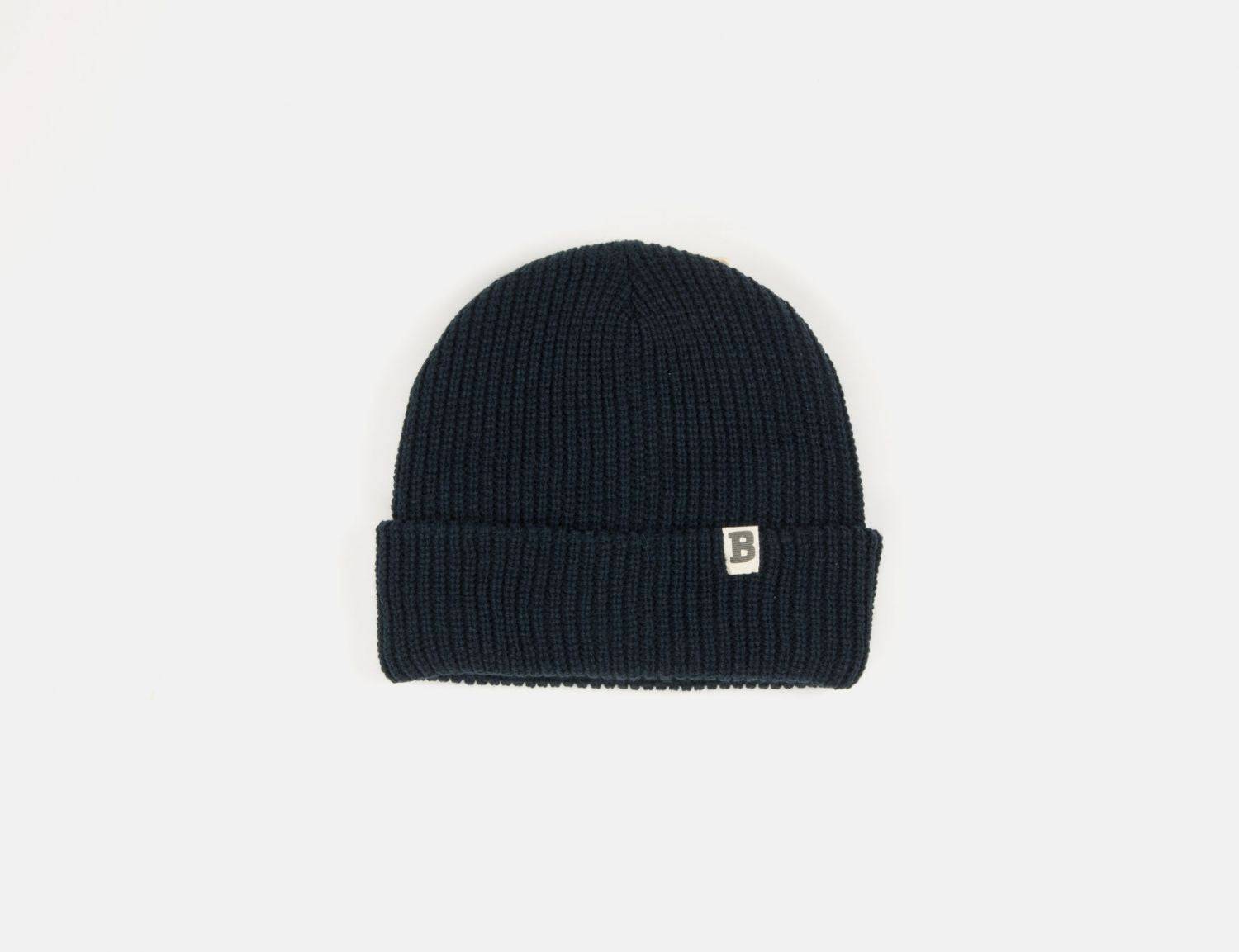 Blowout Blowout Big &quot;B&quot; Beanie - Navy - Blowout Skateshop