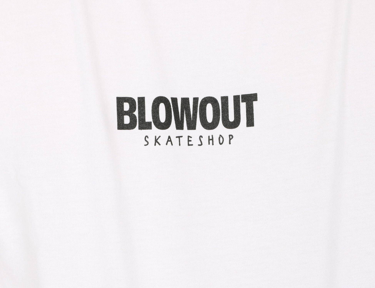 Blowout Blowout Logo T-Shirt - Wei?Ÿ - Blowout Skateshop