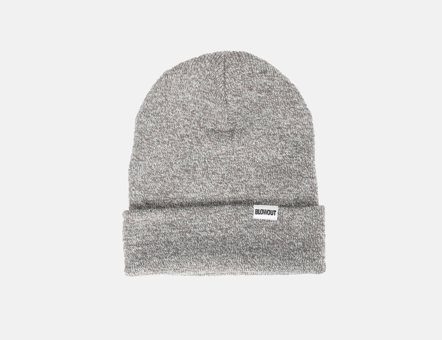 Blowout Cuffed Beanie - Ash - Blowout Skateshop