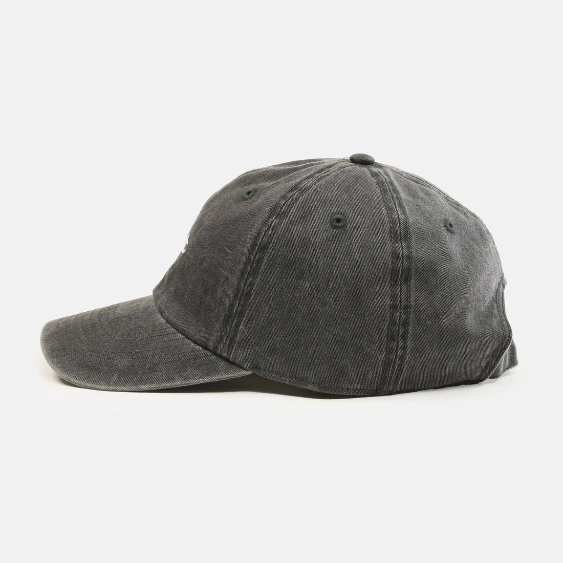 Blowout Script Cap - Washed Black - Blowout Skateshop