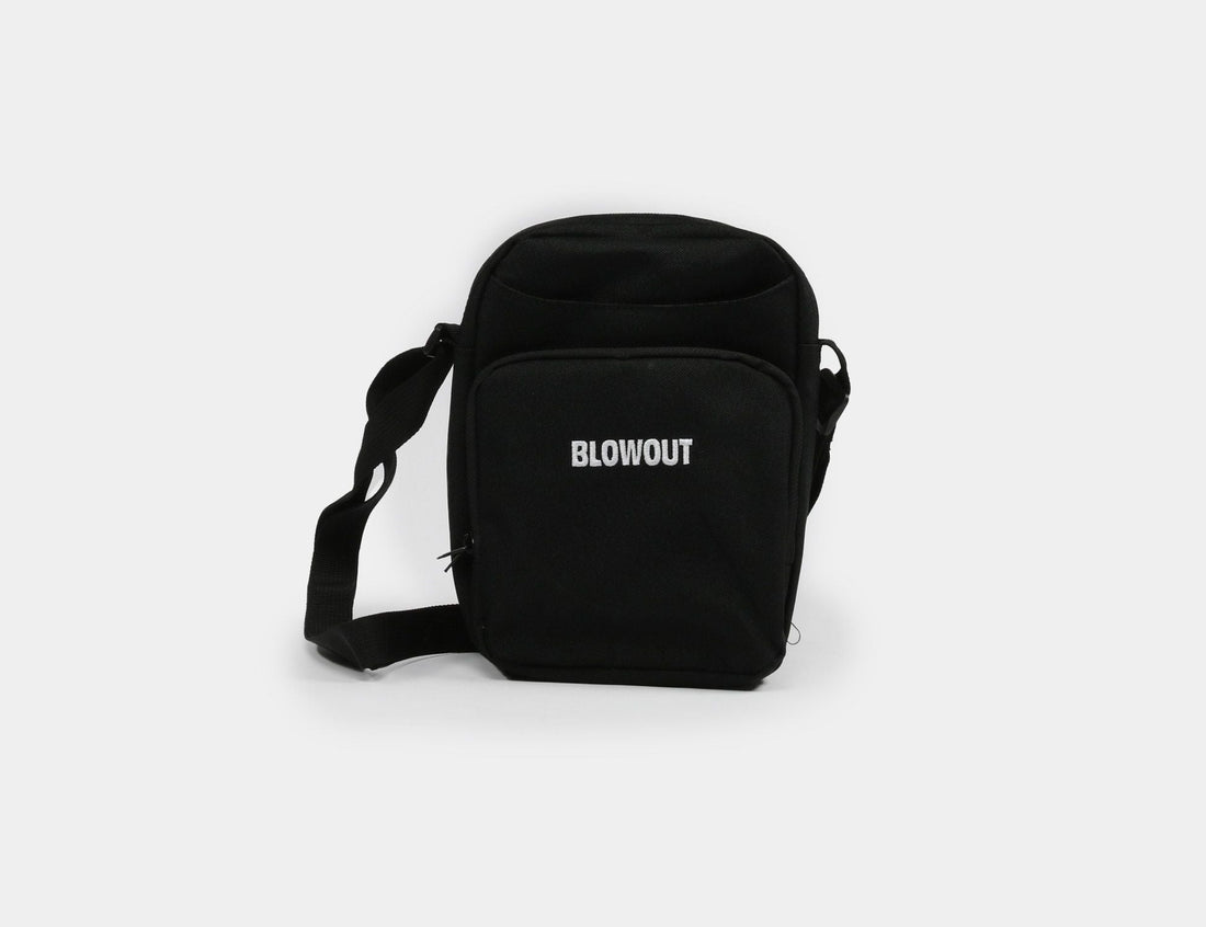 Blowout Shoulder Bag - Black - Blowout Skateshop