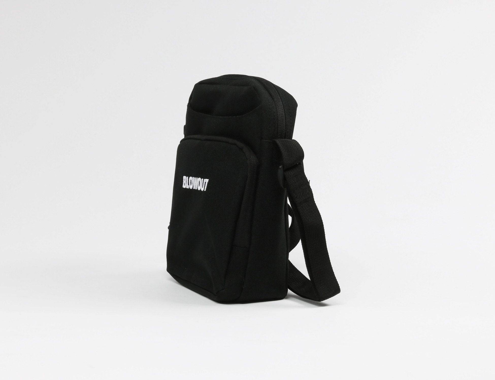 Blowout Shoulder Bag - Black - Blowout Skateshop