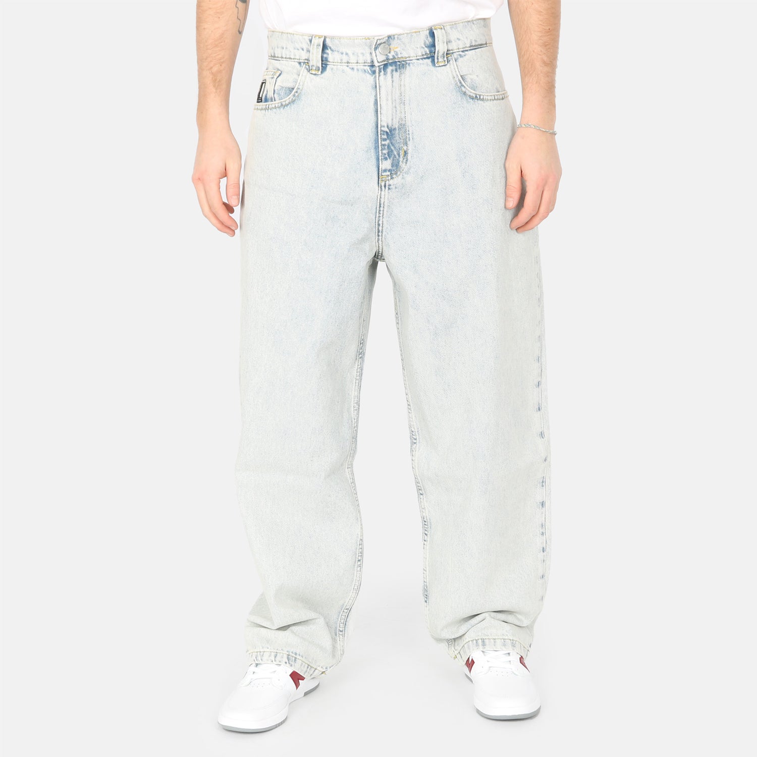 Blowout Baggy Jeans - Sky Blue Blue Bild 1