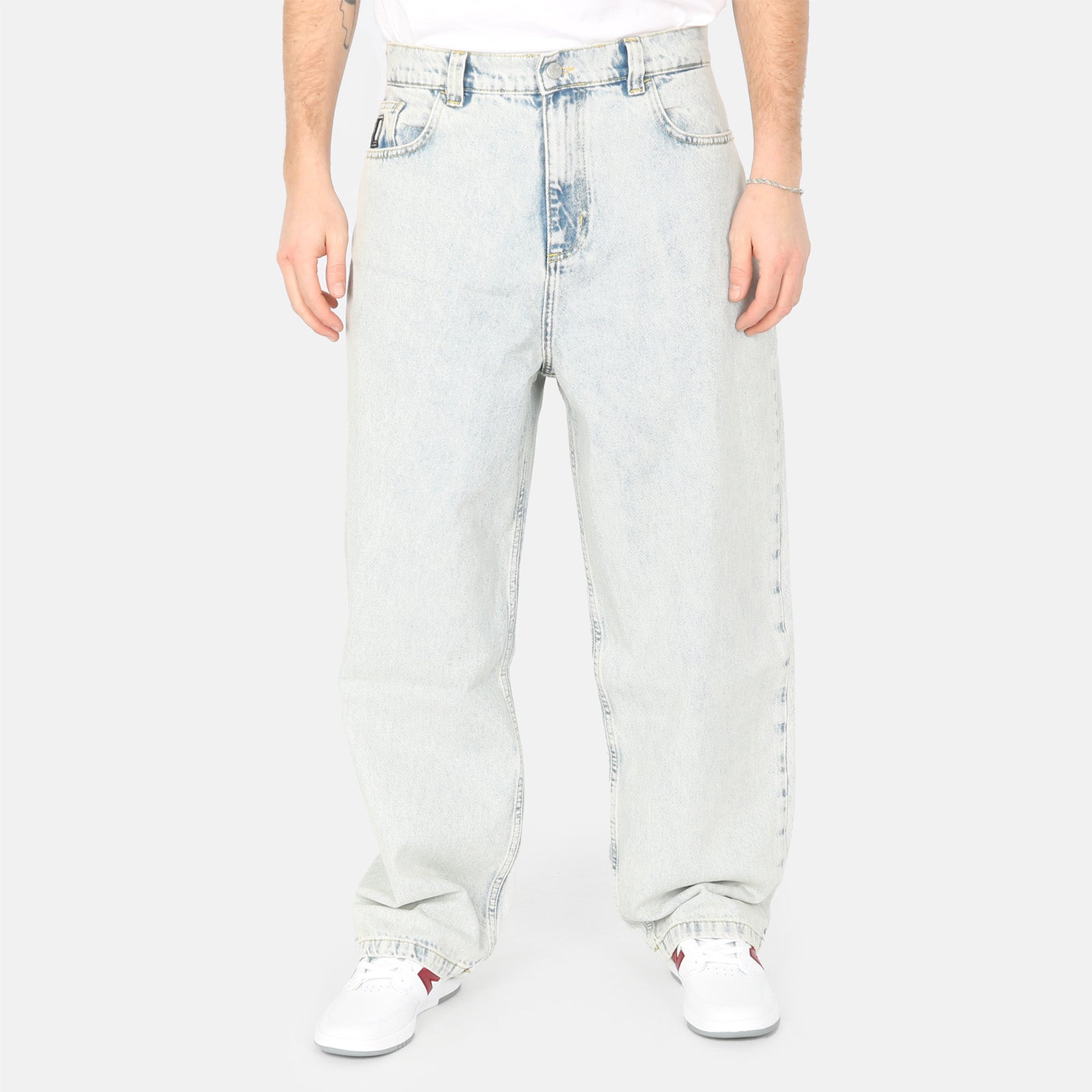 Blowout Baggy Jeans - Sky Blue Blue Bild 1