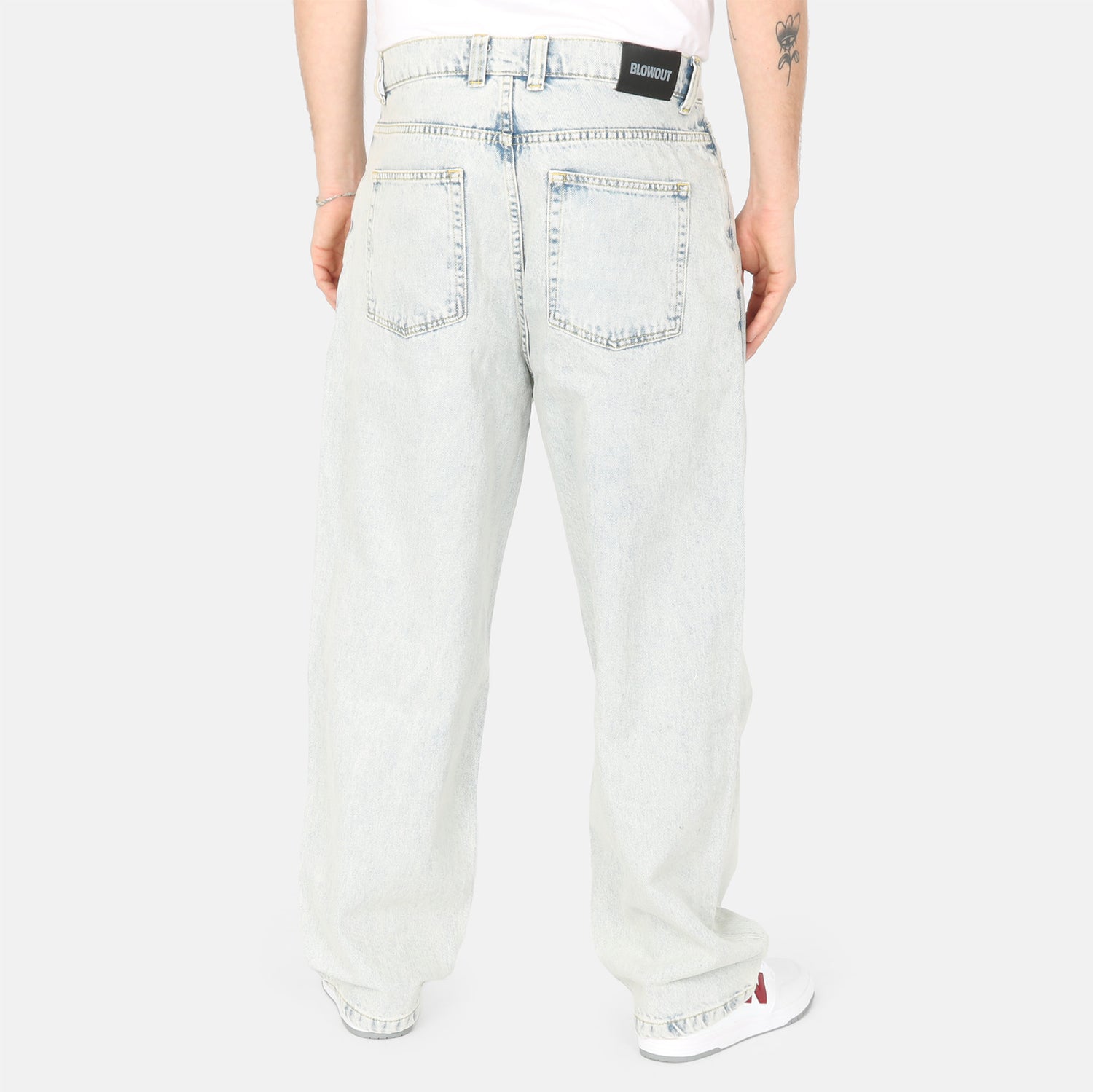 Blowout Baggy Jeans - Sky Blue Blue Bild 3
