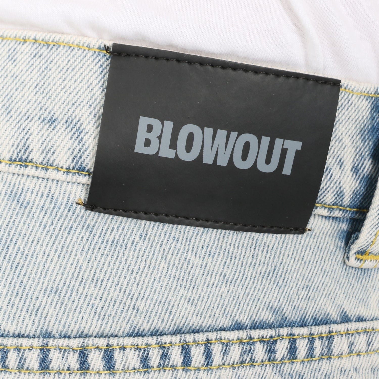 Blowout Baggy Jeans - Sky Blue Blue Bild 5