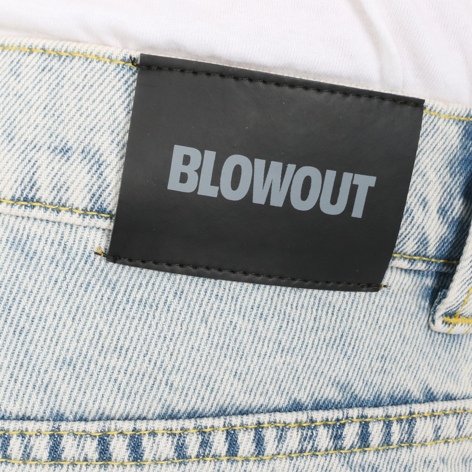 Blowout Baggy Jeans - Sky Blue Blue Bild 5