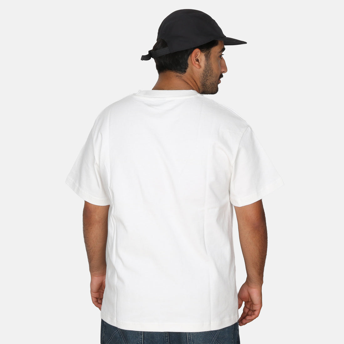 Blowout Basic Boxy T-Shirt - White Weiß Bild 2