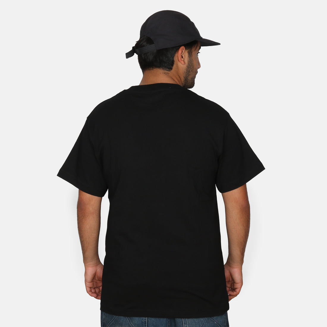 Blowout Basic Relaxed Fit T-Shirt  - Black Schwarz Bild 2