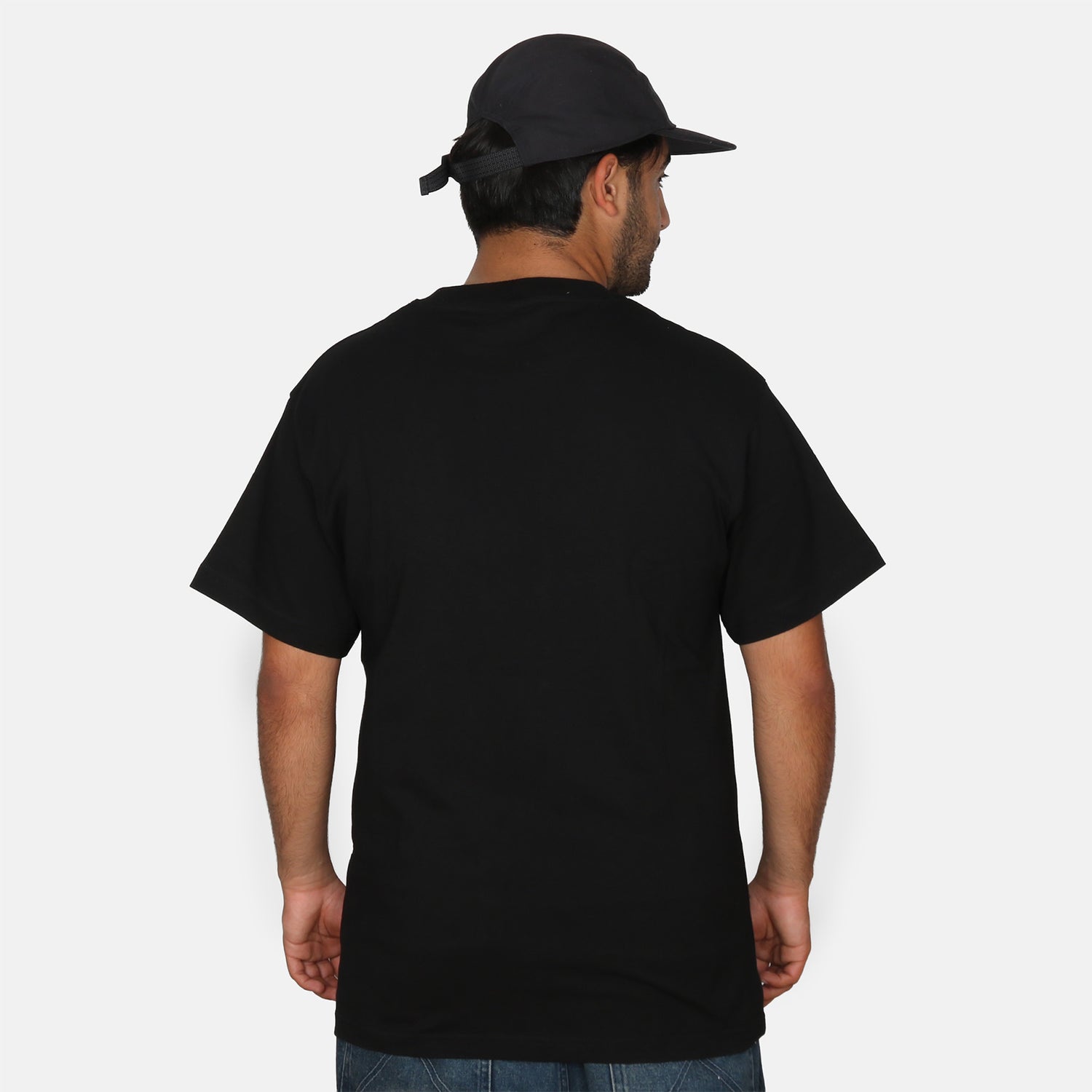 Blowout Basic Relaxed Fit T-Shirt  - Black Schwarz Bild 2
