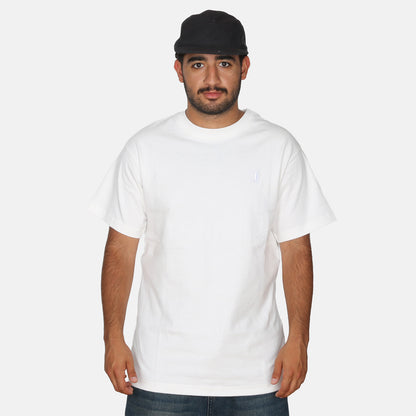 Blowout Basic Relaxed Fit T-Shirt - White Weiß Bild 1