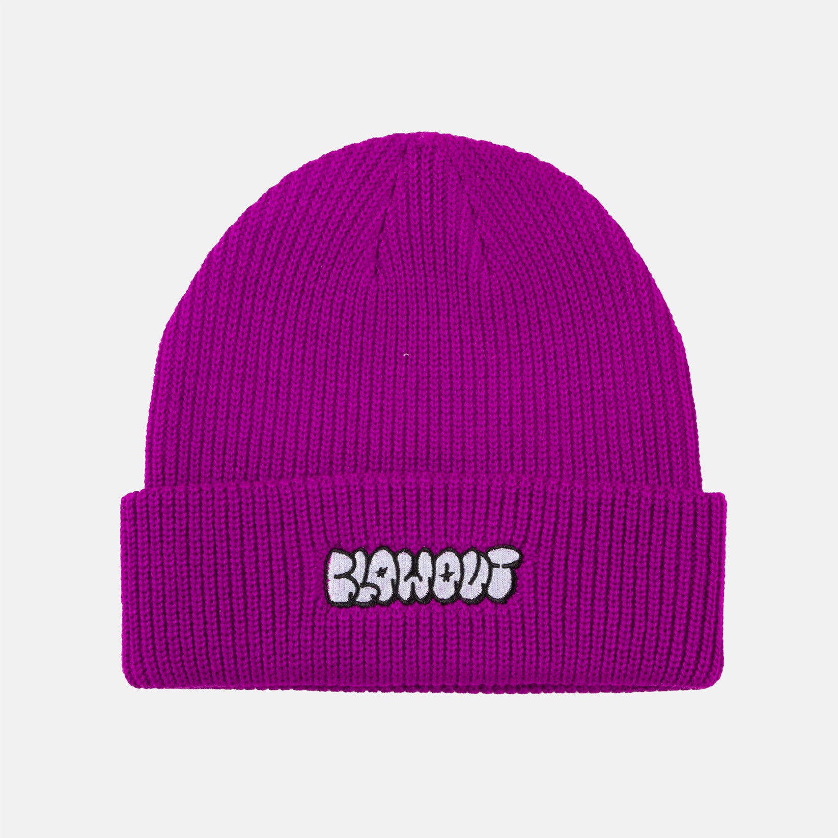 Blowout Bubble script Beanie - Magenta Pink Bild 1