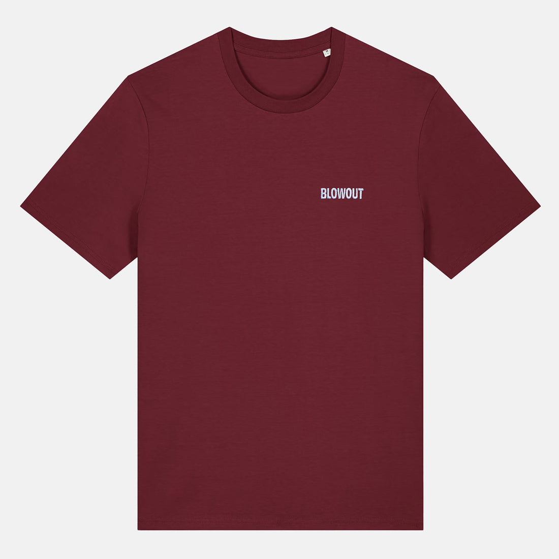 Blowout Chest Logo T-Shirt - Burgundy Rot Bild 1