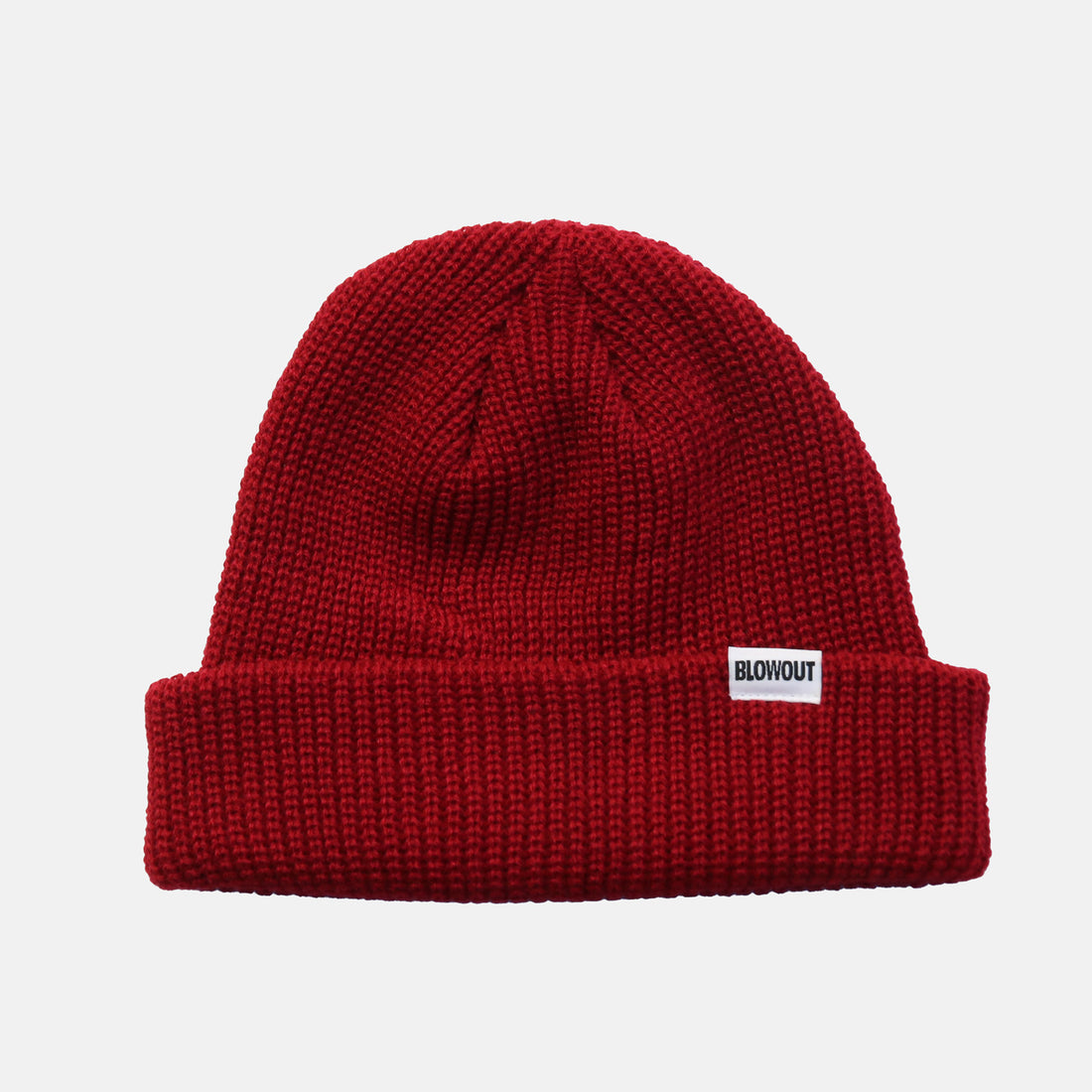 Blowout Fisherman Beanie - Claret Rot Bild 1