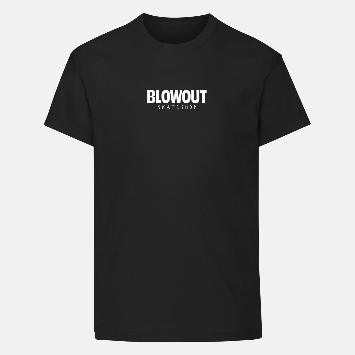 Blowout Kids Skateshop Logo T-Shirt - Black Schwarz Bild 1