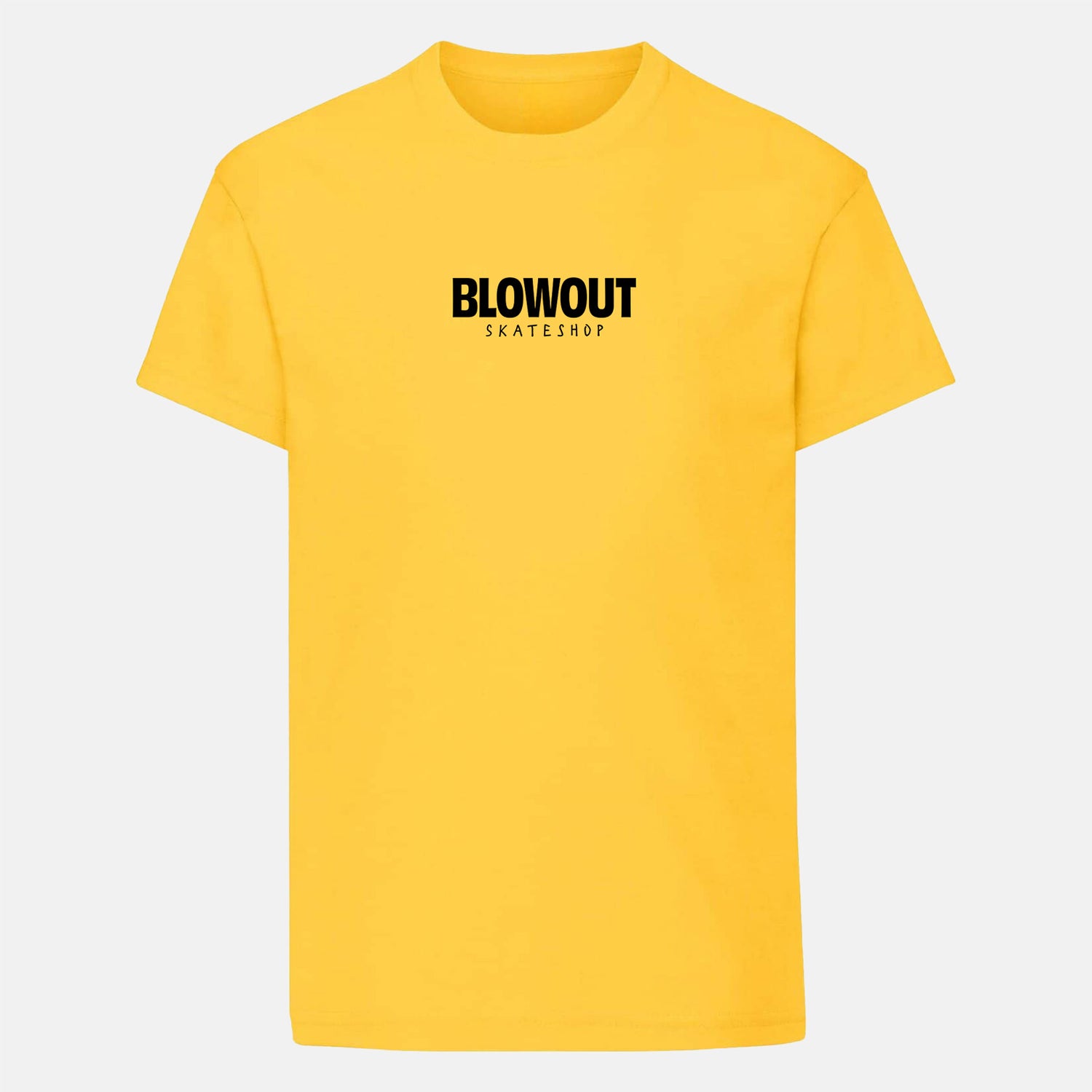 Blowout Kids Skateshop Logo T-Shirt - Sunflower Gelb Bild 1