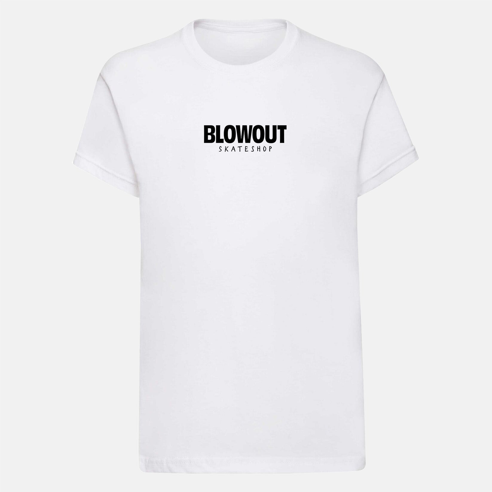 Blowout Kids Skateshop Logo T-Shirt - White Weiß Bild 1