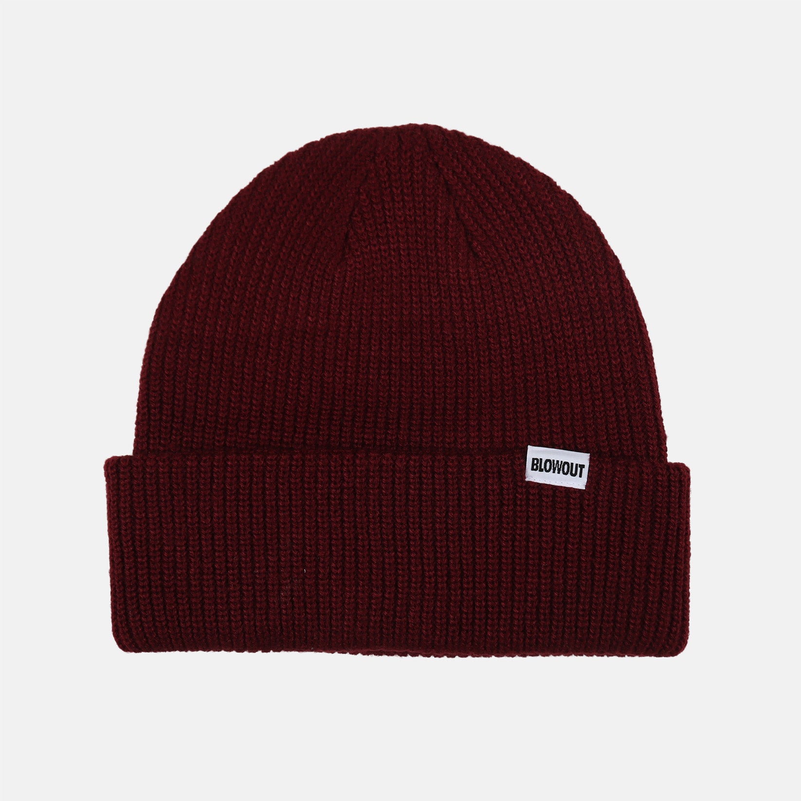 Blowout Logo Beanie - Wine Red Rot Bild 1