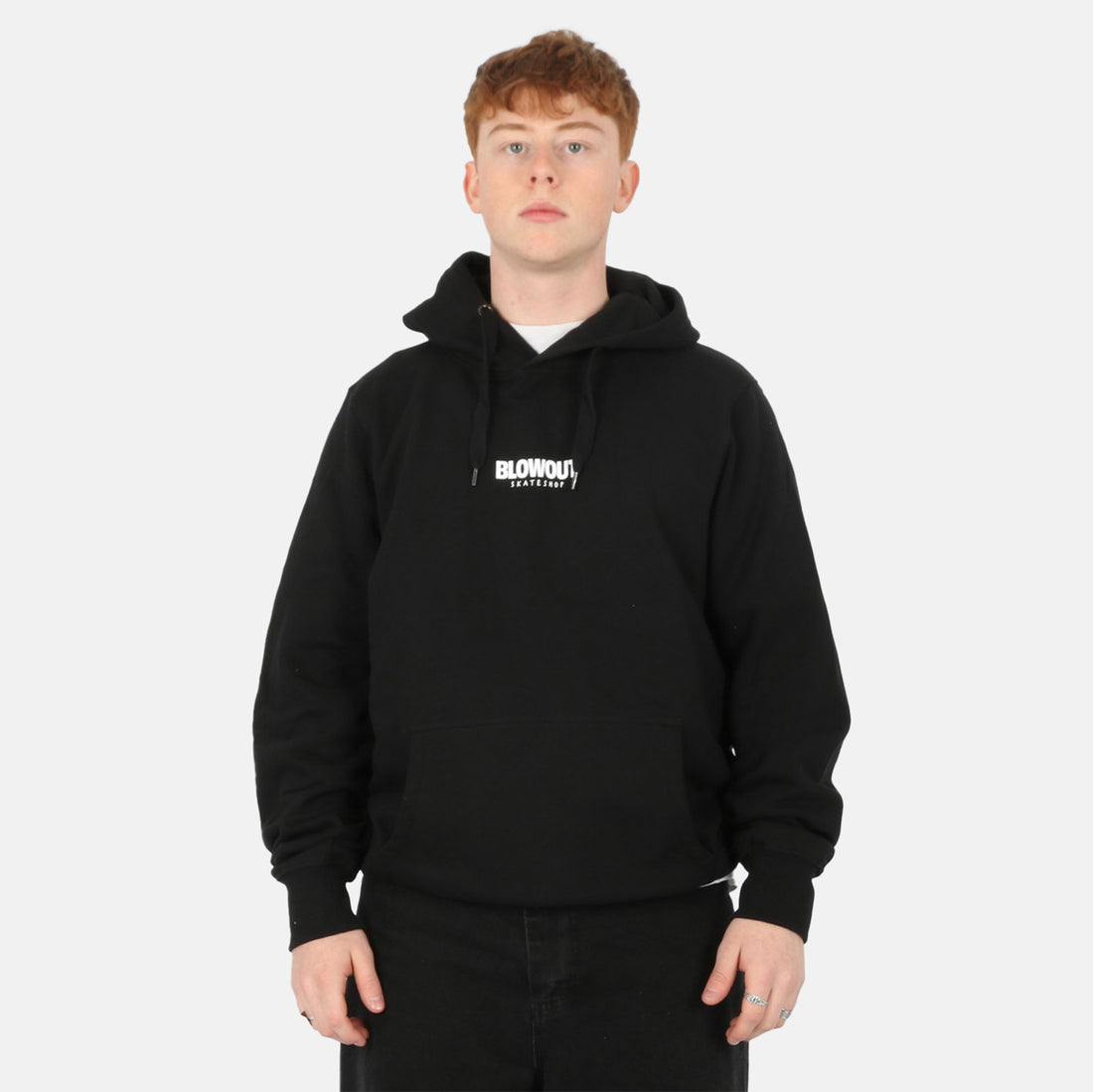 Blowout Logo Hoodie - Black Schwarz Bild 1
