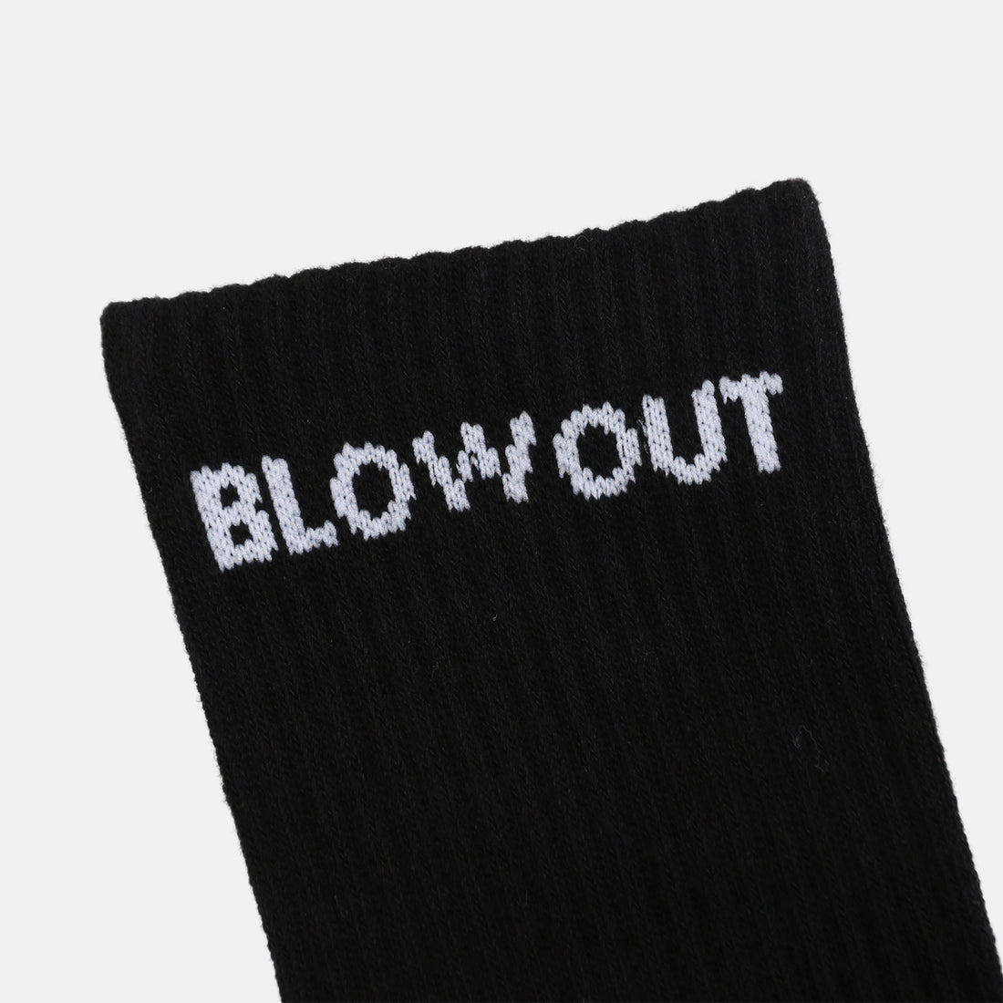 Blowout Logo Socke - Black Schwarz Bild 2