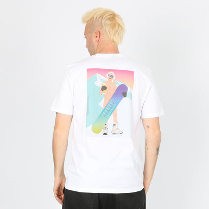 Blowout Organic Snowout T-Shirt - White Weiß Bild 1