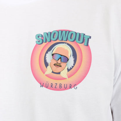 Blowout Organic Snowout T-Shirt - White Weiß Bild 3