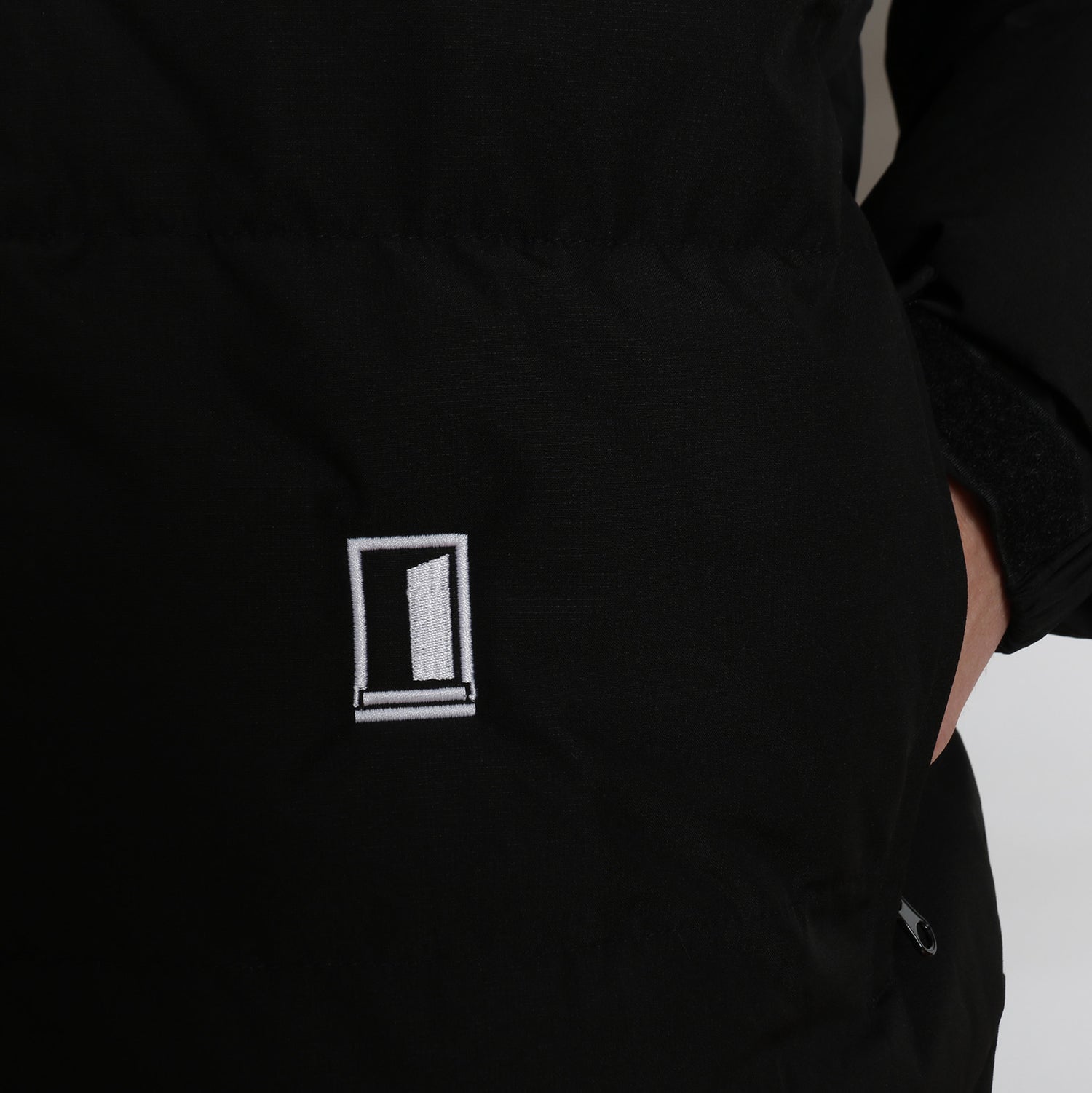 Blowout Puffer Jacke - Black Schwarz Bild 4