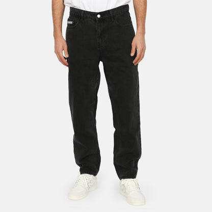 Blowout Relaxed Tapered Pant - Black Wash Schwarz Bild 1