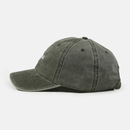 Blowout Script Cap - Washed Olive Grün Bild 2