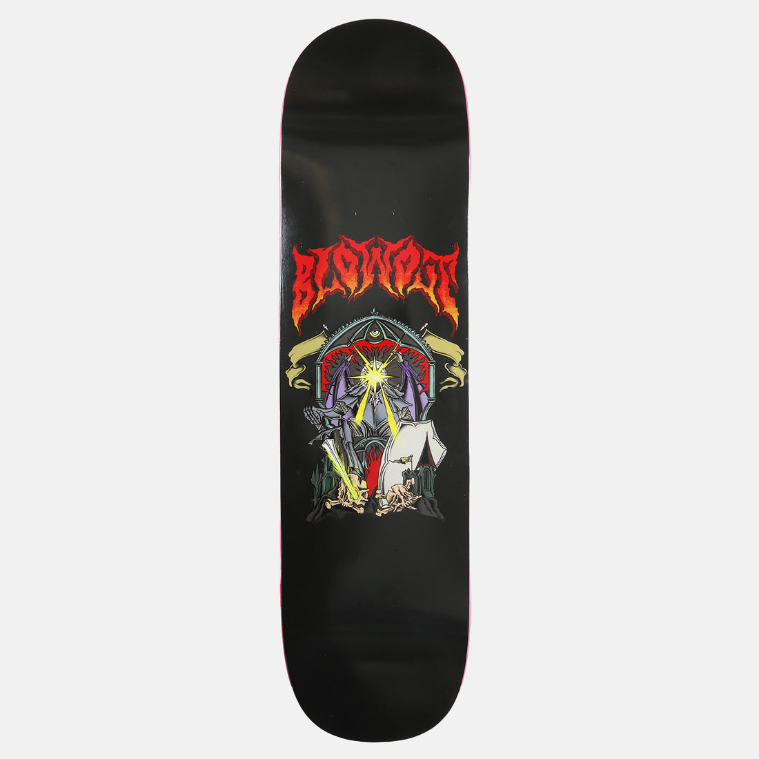 Blowout x BC Medievil Square Tail 8.5" Deck Schwarz Bild 1