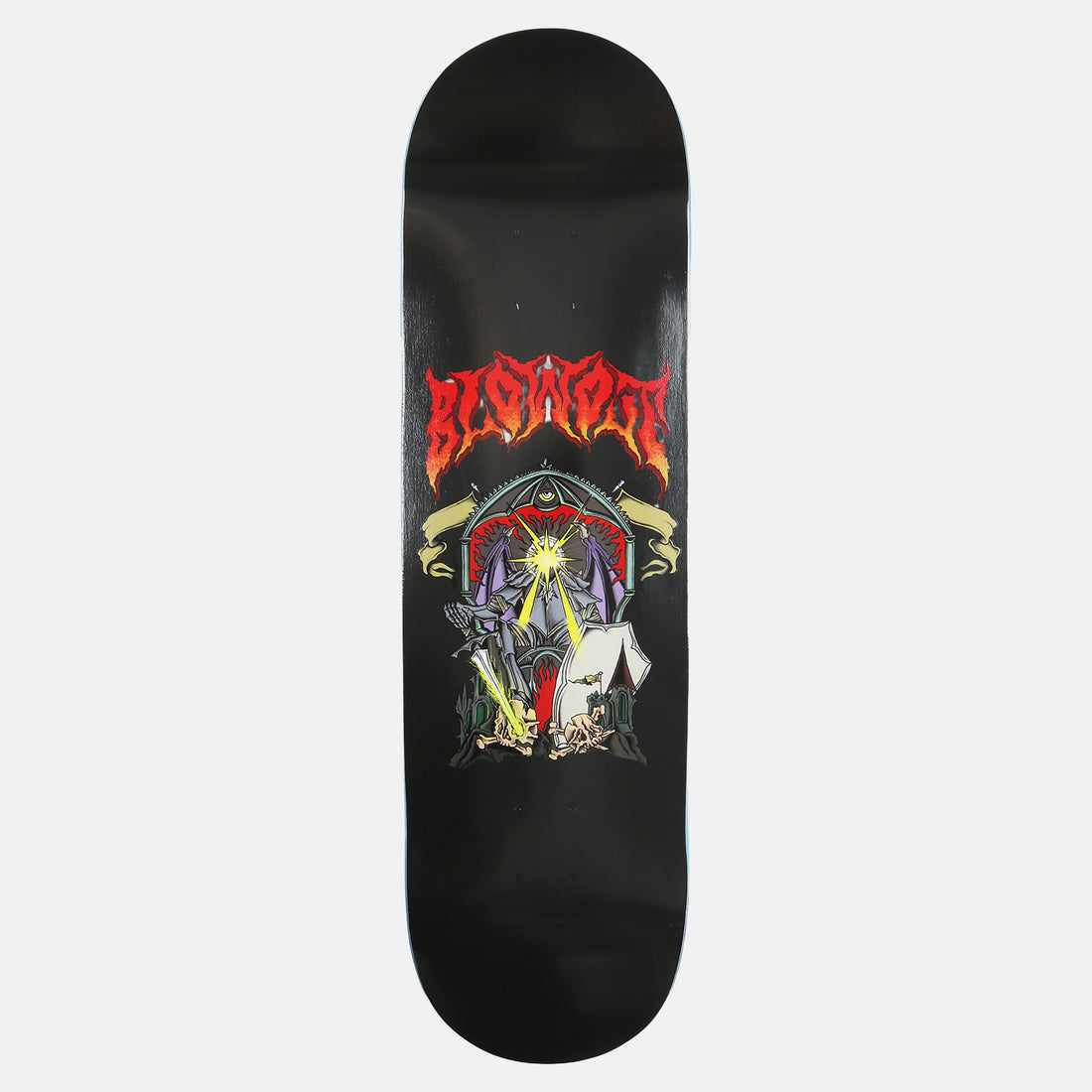 Blowout X BC Medievil Twin Tail 8.25" Deck Schwarz Bild 1