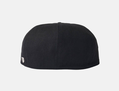 Brixton Brood Snap Flat Cap - Black - Blowout Skateshop