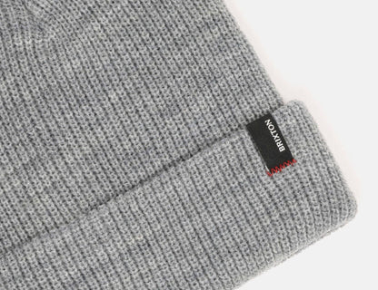 Brixton Heist Beanie - Light Heather Grey - Blowout Skateshop