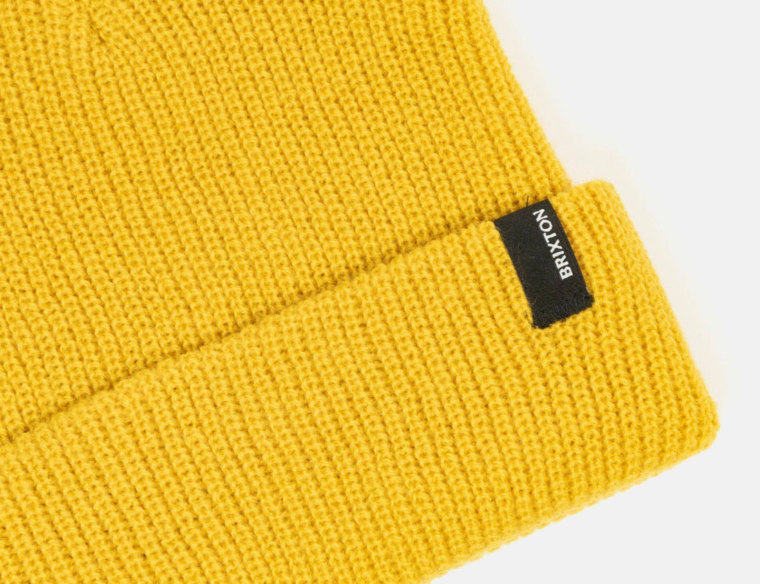 Brixton Heist Beanie - Mustard - Blowout Skateshop