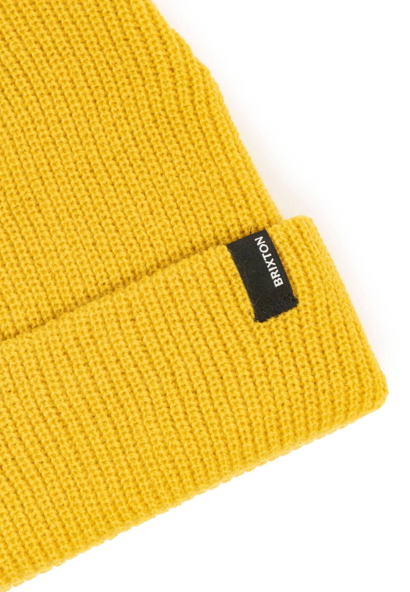 Brixton Heist Beanie - Mustard - Blowout Skateshop